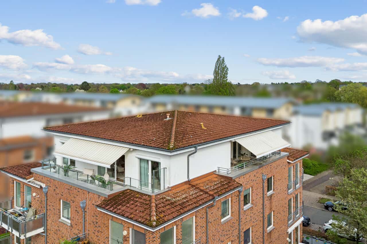 Penthouse in Horn-Lehe (Blick in das westliche Hollerland) – Bild 2
