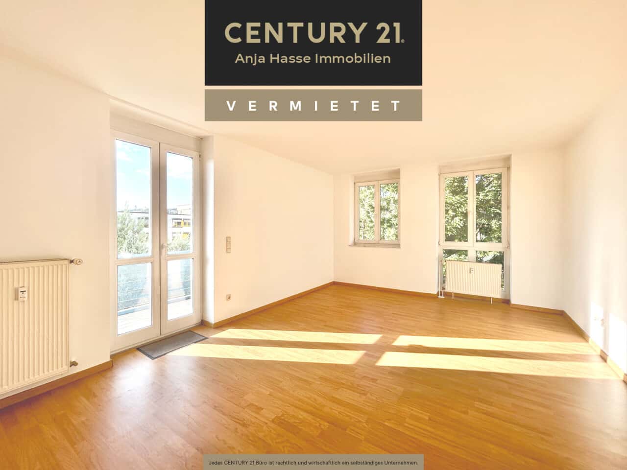 Helle 2-Zimmer-Wohnung mit Westbalkon & Stellplatz