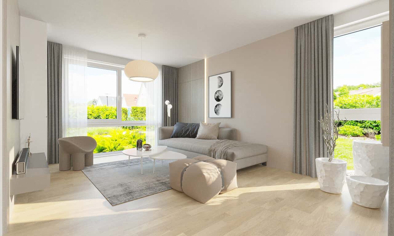 Helle 2-Zimmer-Wohnung mit Charme - Neubau "NEUN AM SEE"