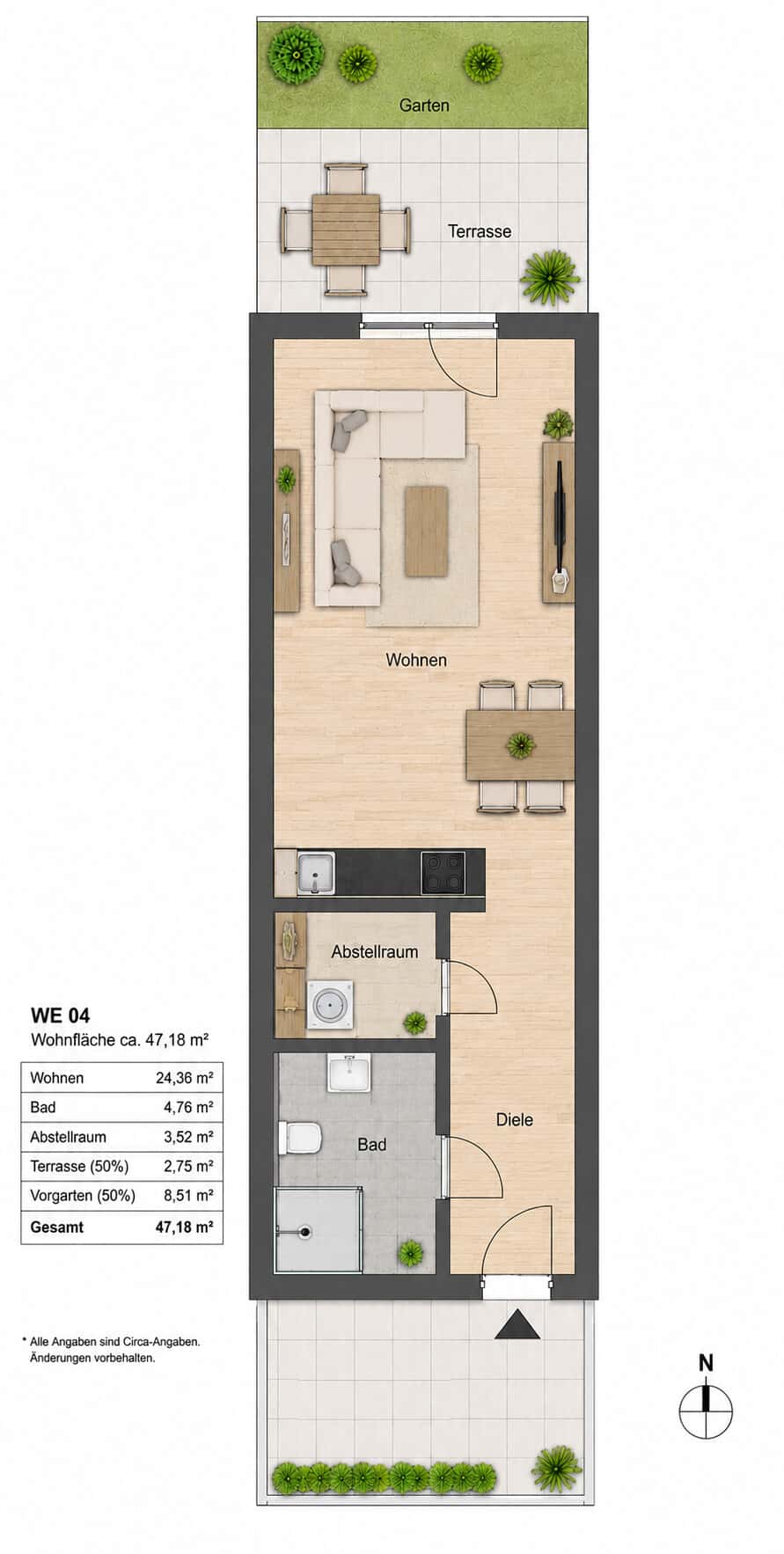 Erdgeschosswohnung in Berlin – Bild 4