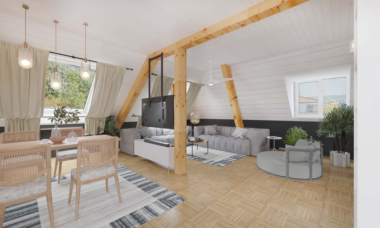 Dachgeschosswohnung in Lörrach – Bild 1