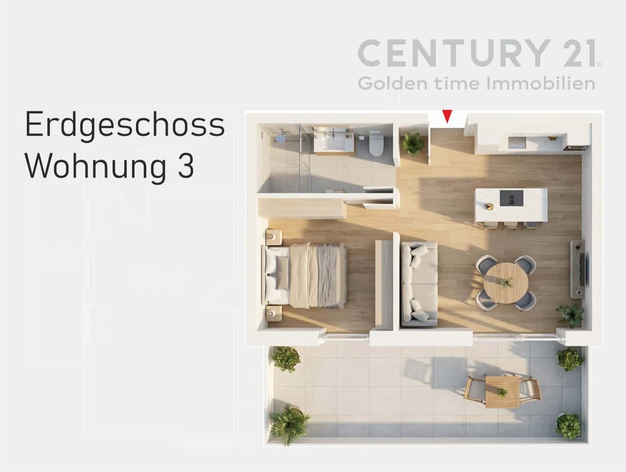 Etagenwohnung in Trostberg – Bild 3