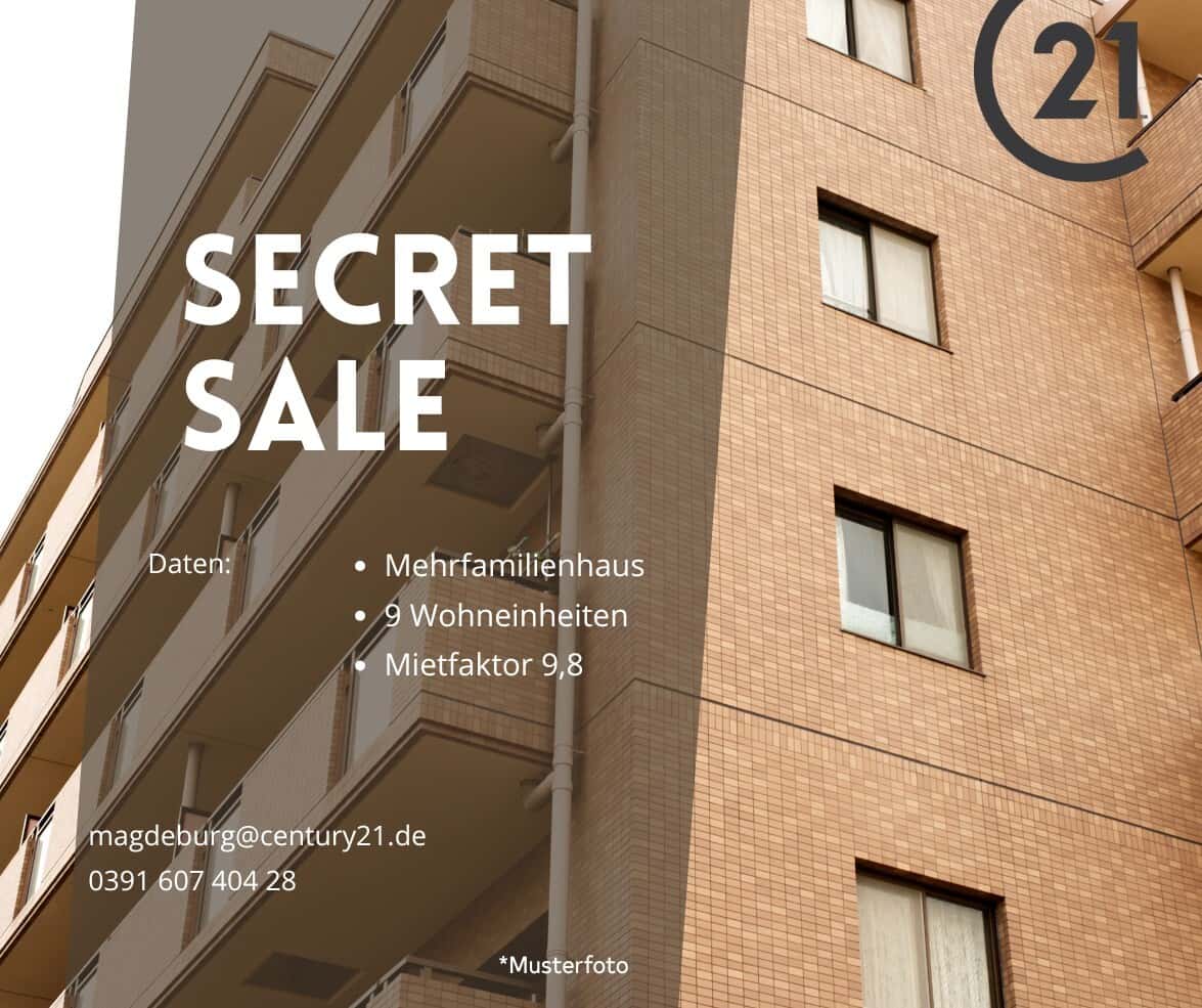 Attraktives MFH mit 9 Wohneinheiten –sofort rentabel, gute Lage, zentrale Anbindung
