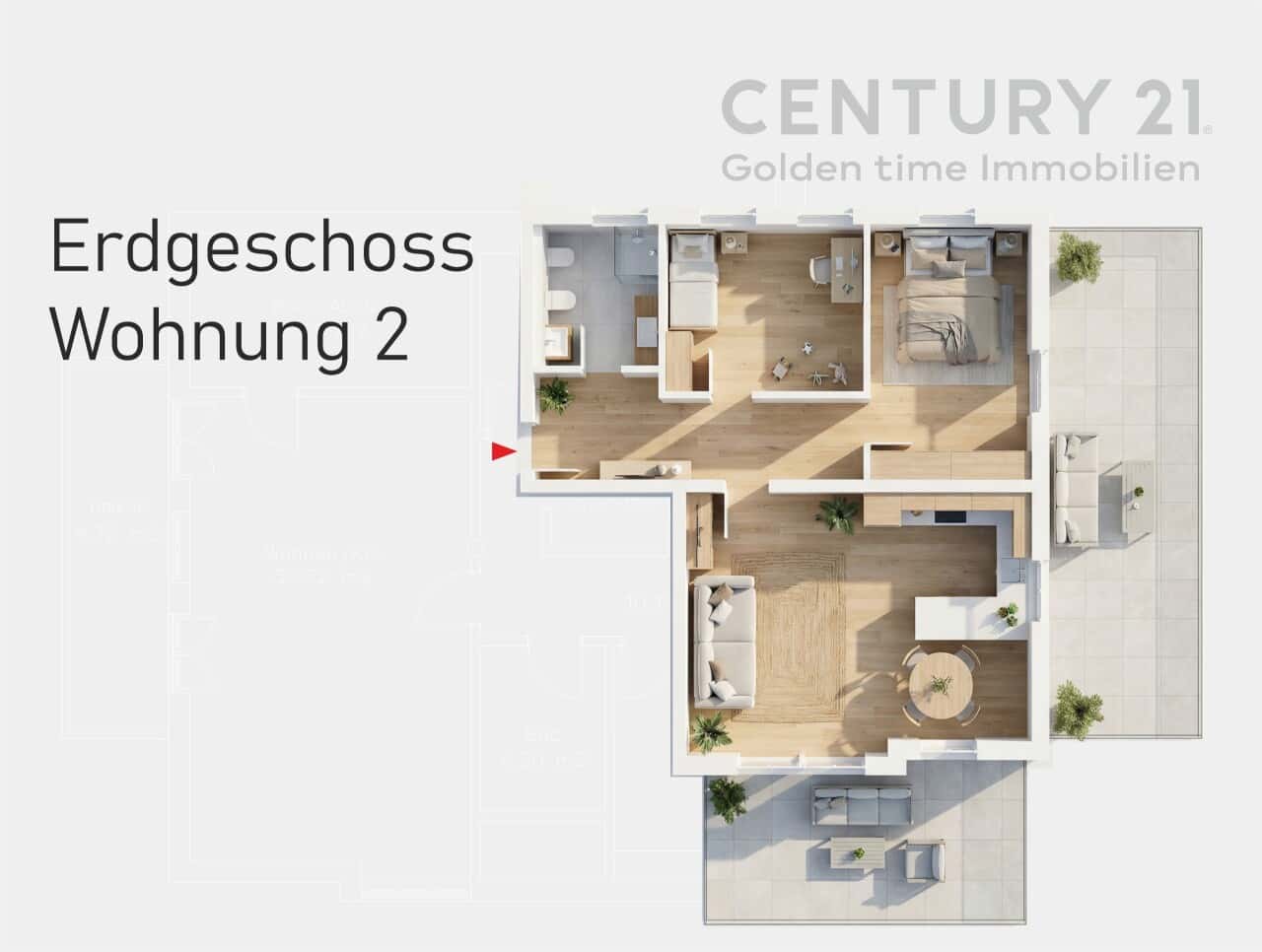 Etagenwohnung in Trostberg – Bild 3