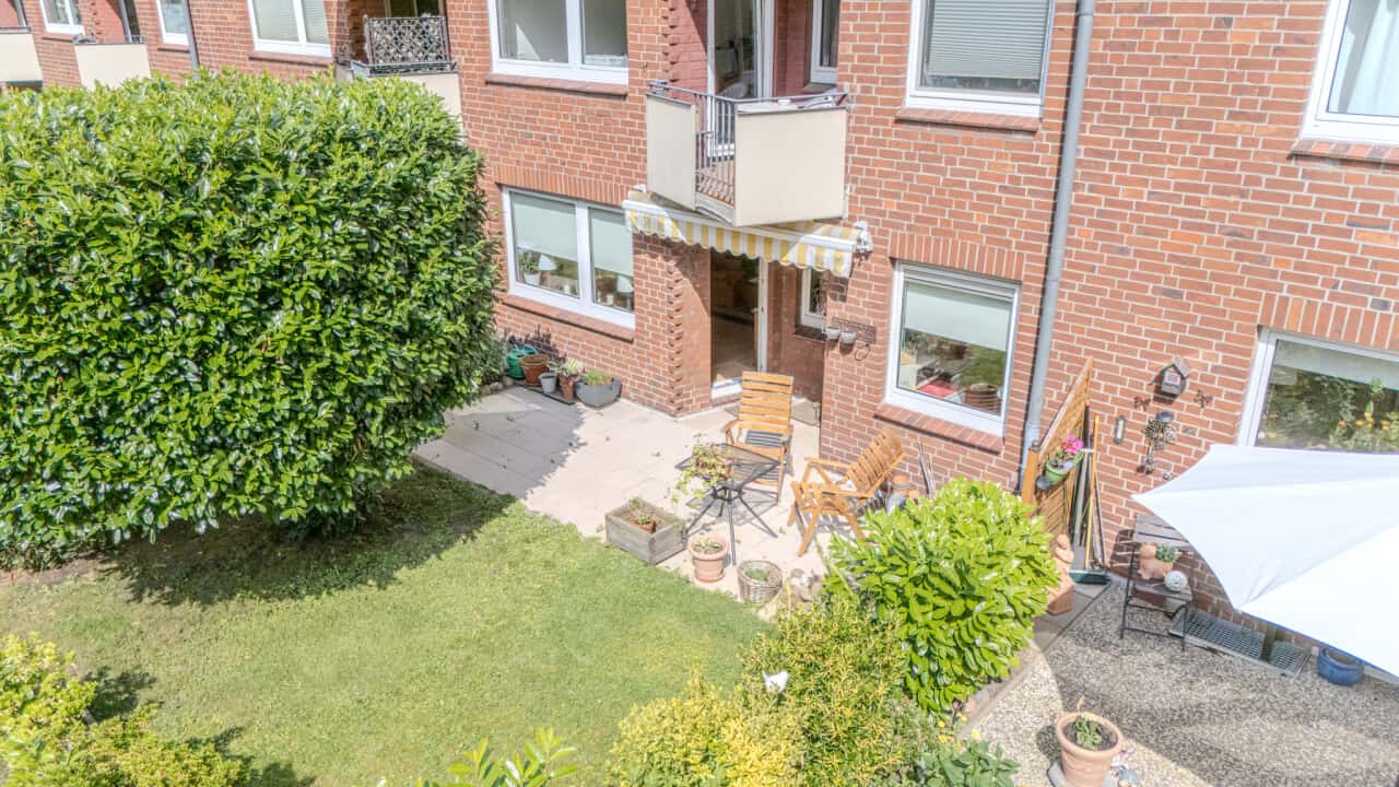 Terrassenwohnung in Hamburg