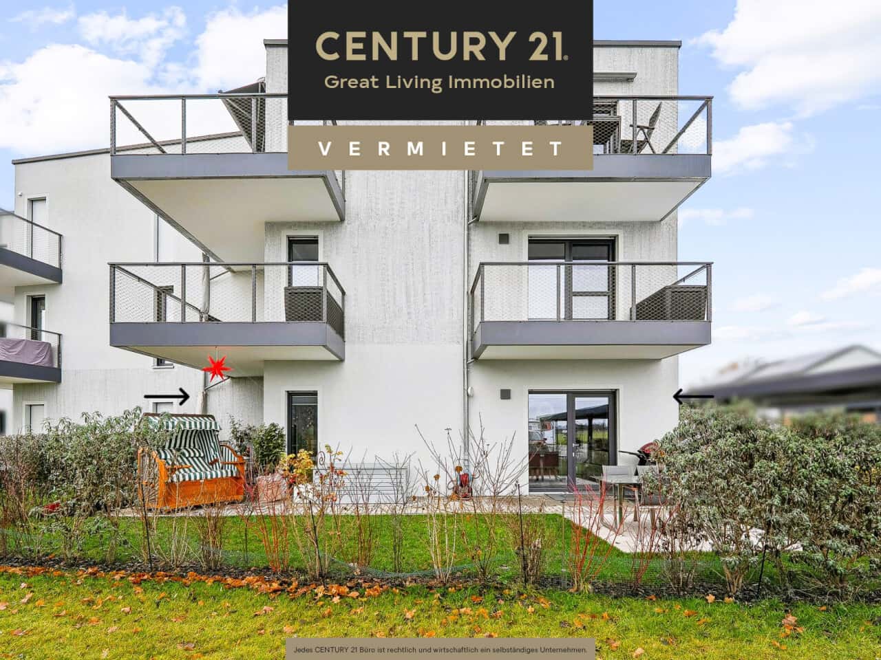 **VERMIETET** Schicke Wohnung im EG mit Blick zur Burg Hoheneck
