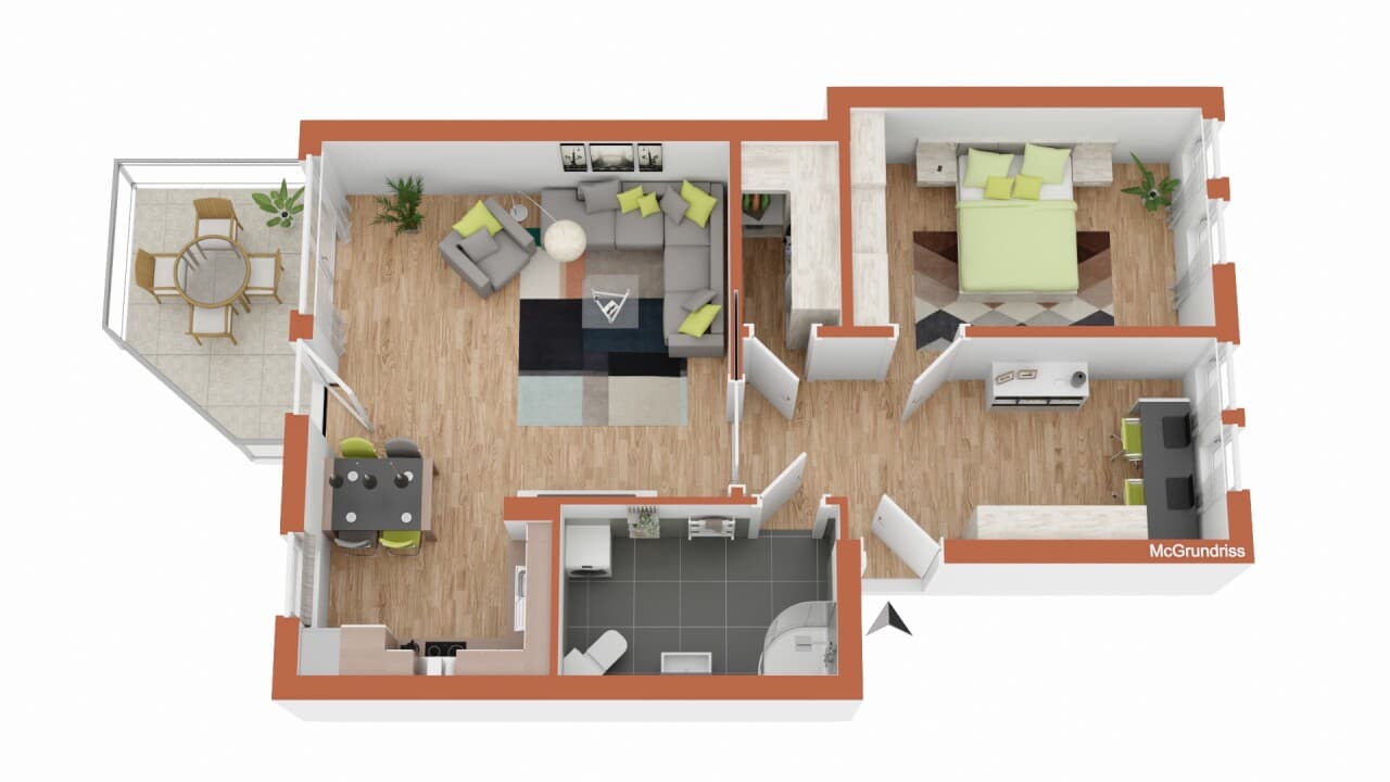 Etagenwohnung in Rostock – Bild 7