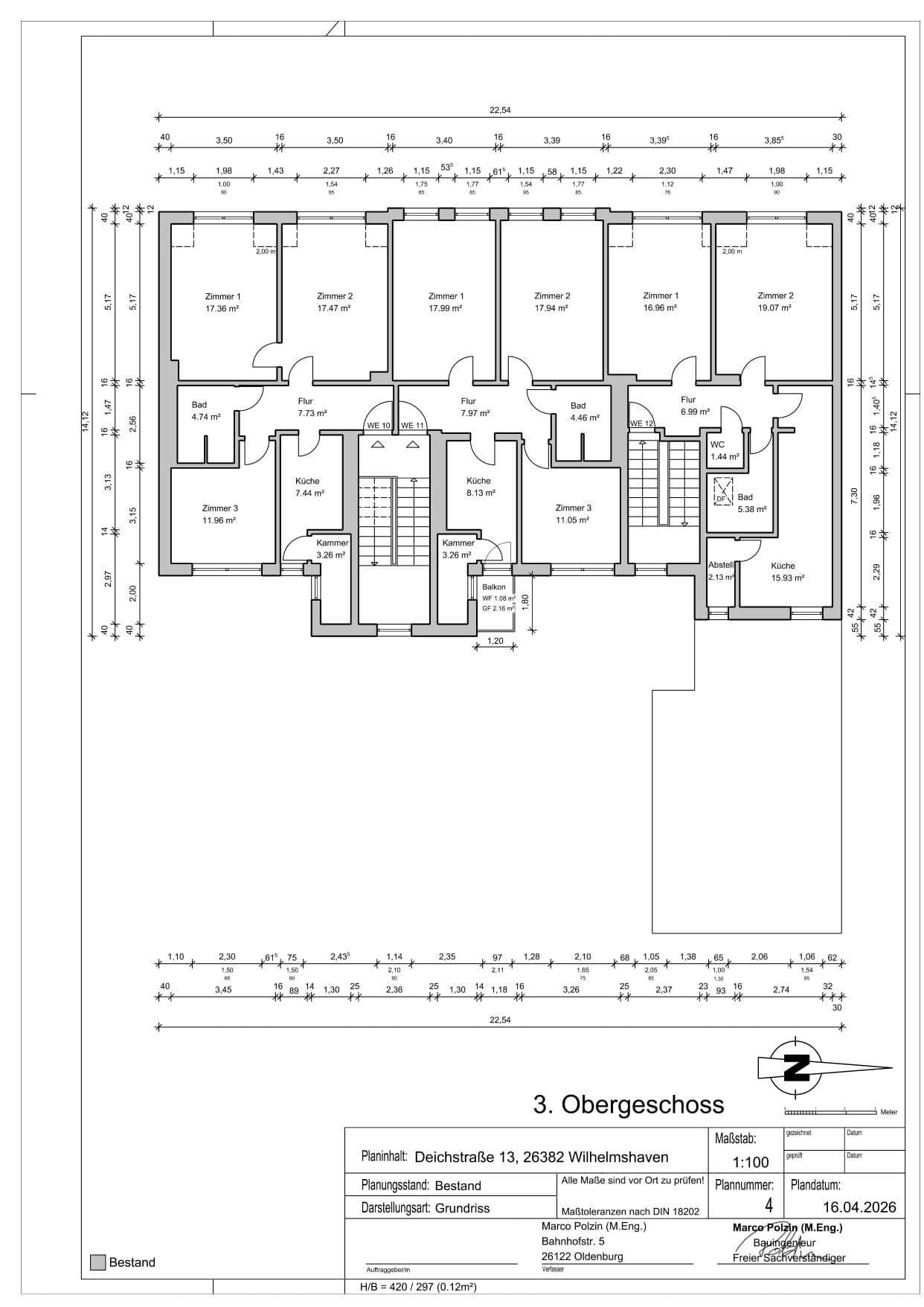 Mehrfamilienhaus in Wilhelmshaven – Bild 23