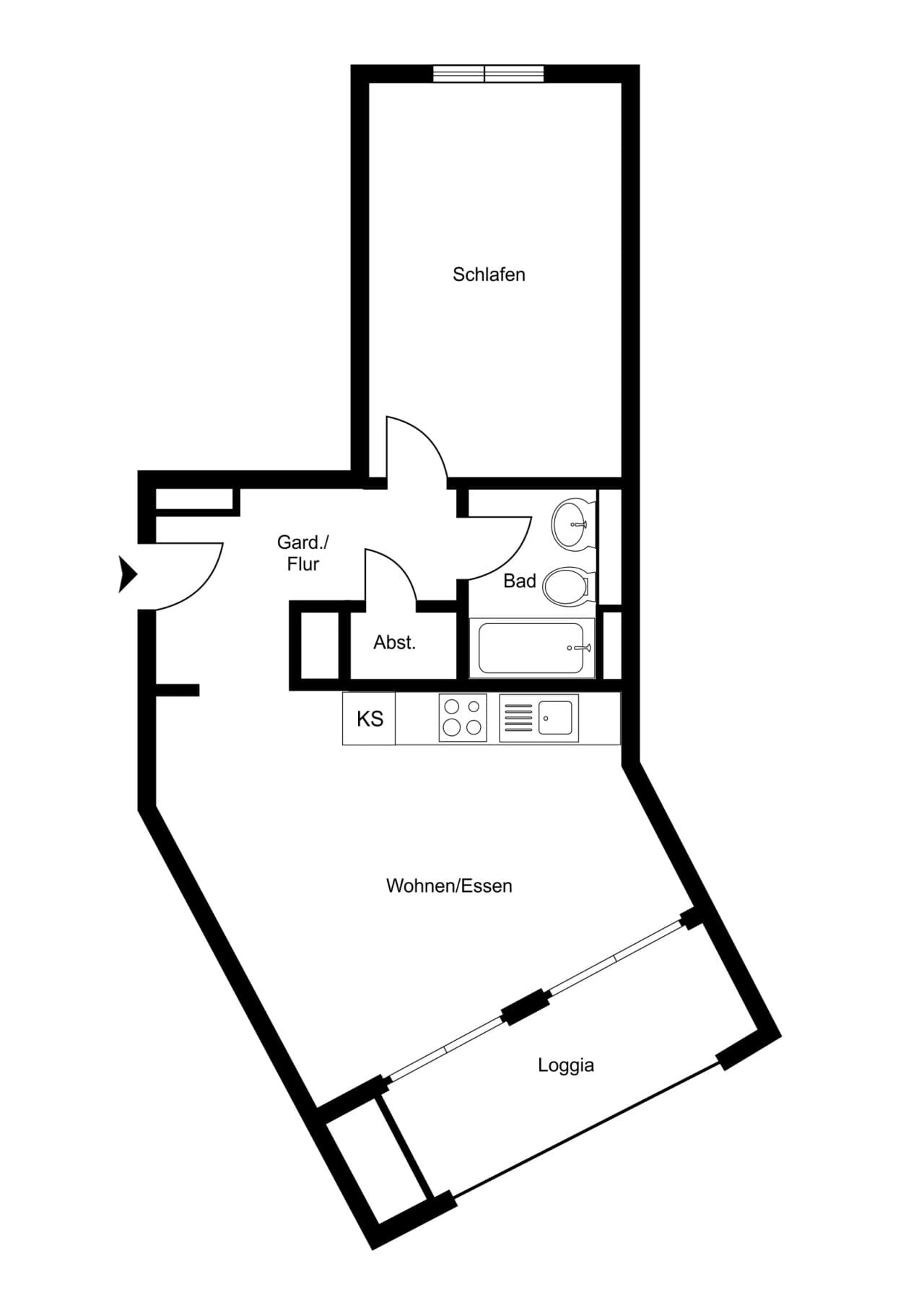 Etagenwohnung in Frankfurt am Main – Bild 5