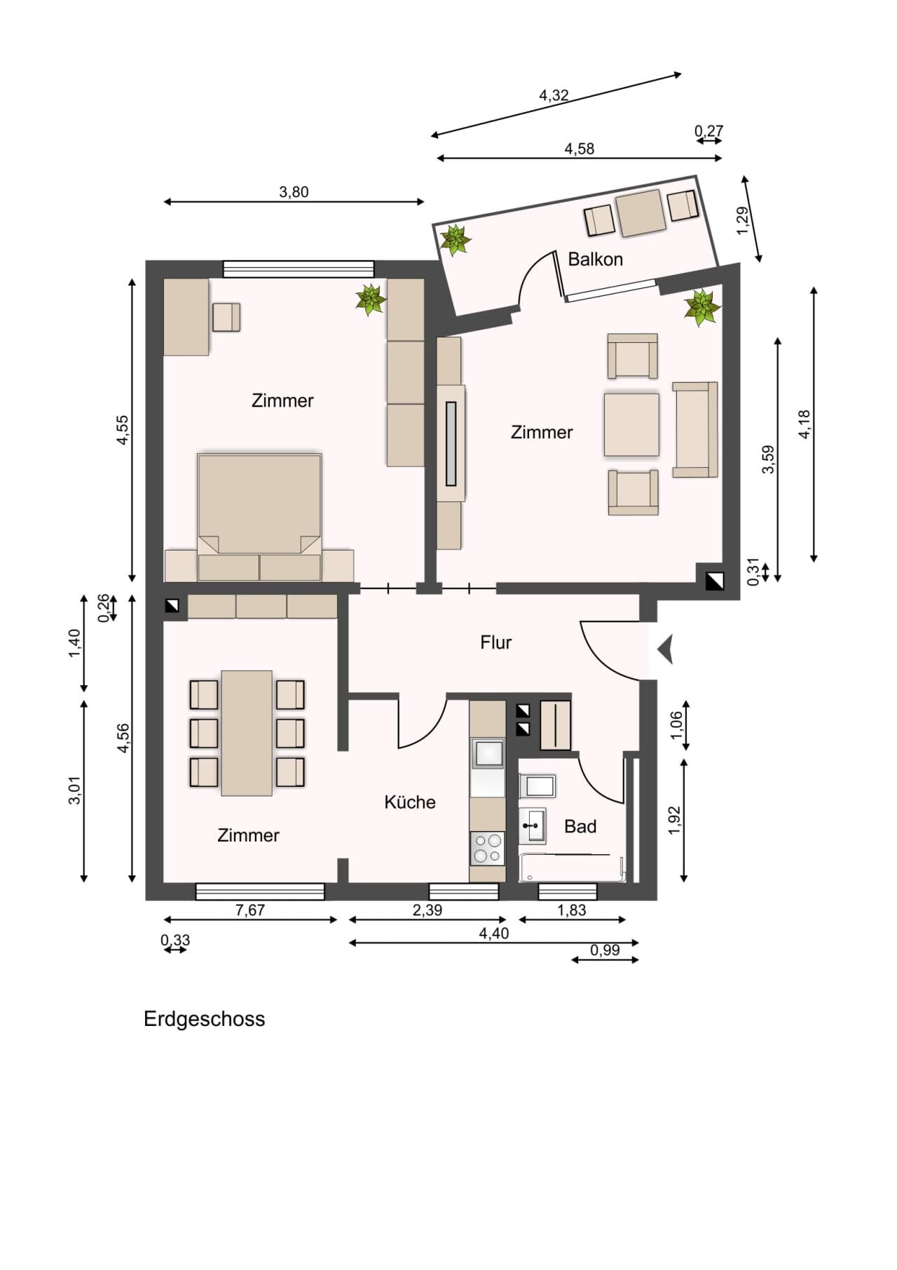 Etagenwohnung in Wilhelmshaven – Bild 20