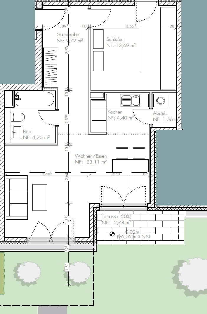 Etagenwohnung in Frankfurt – Bild 6