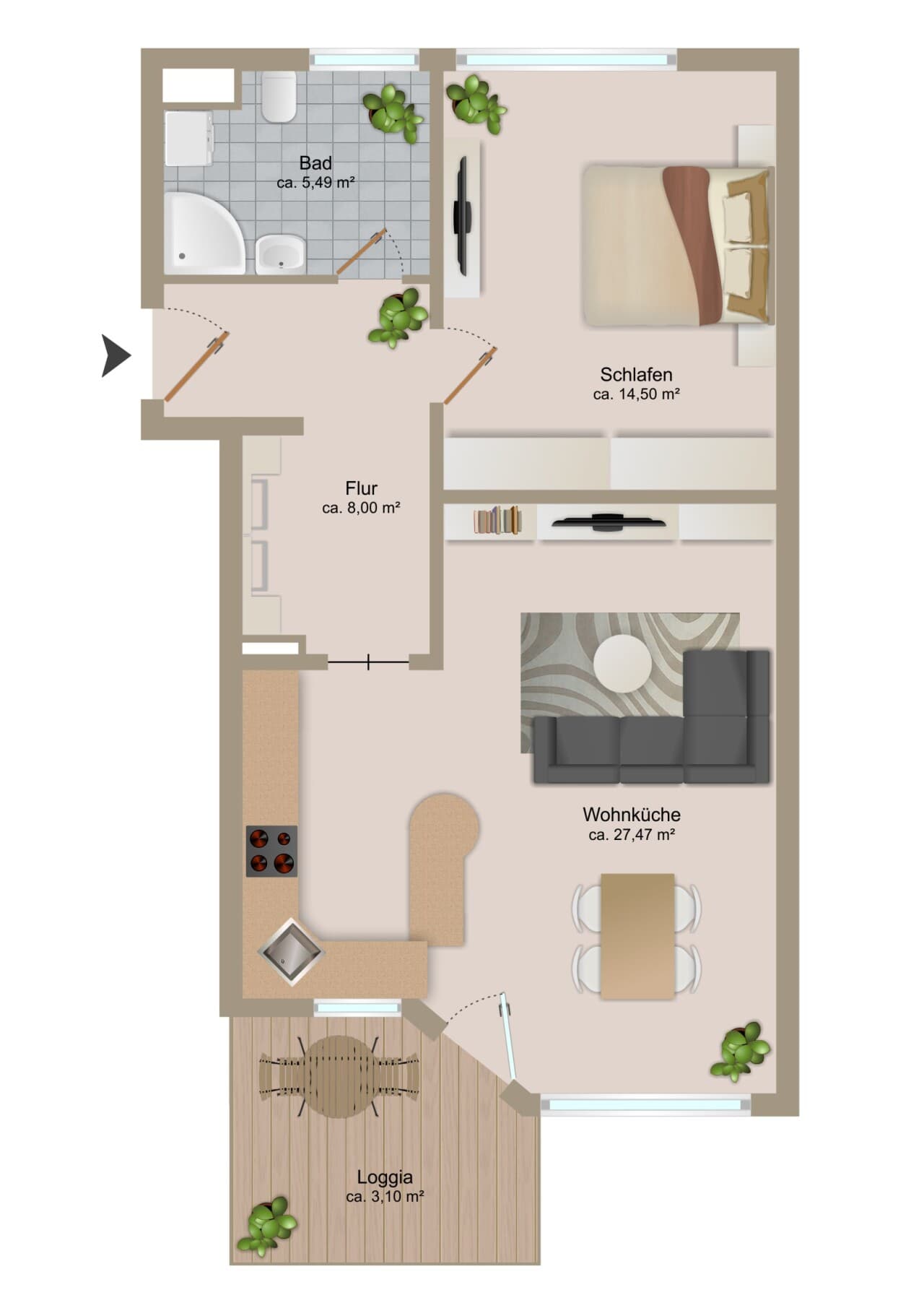 Etagenwohnung in Osterholz-Scharmbeck – Bild 5