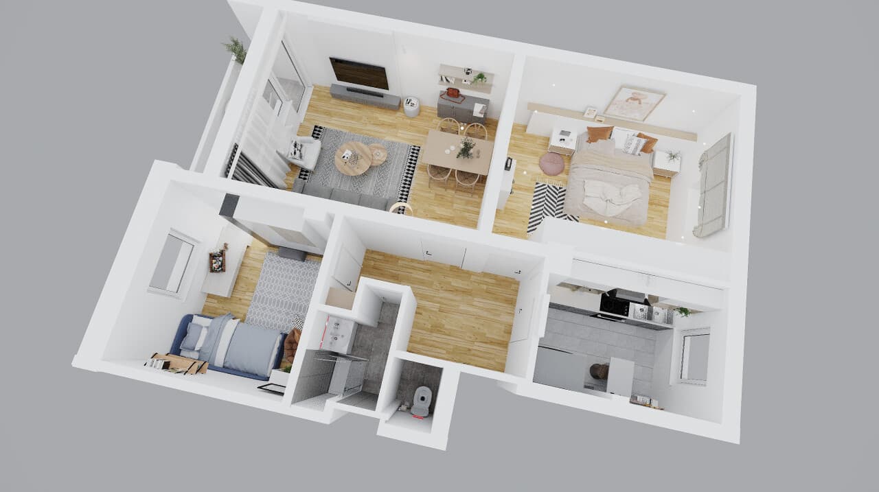 Etagenwohnung in Biberach – Bild 8