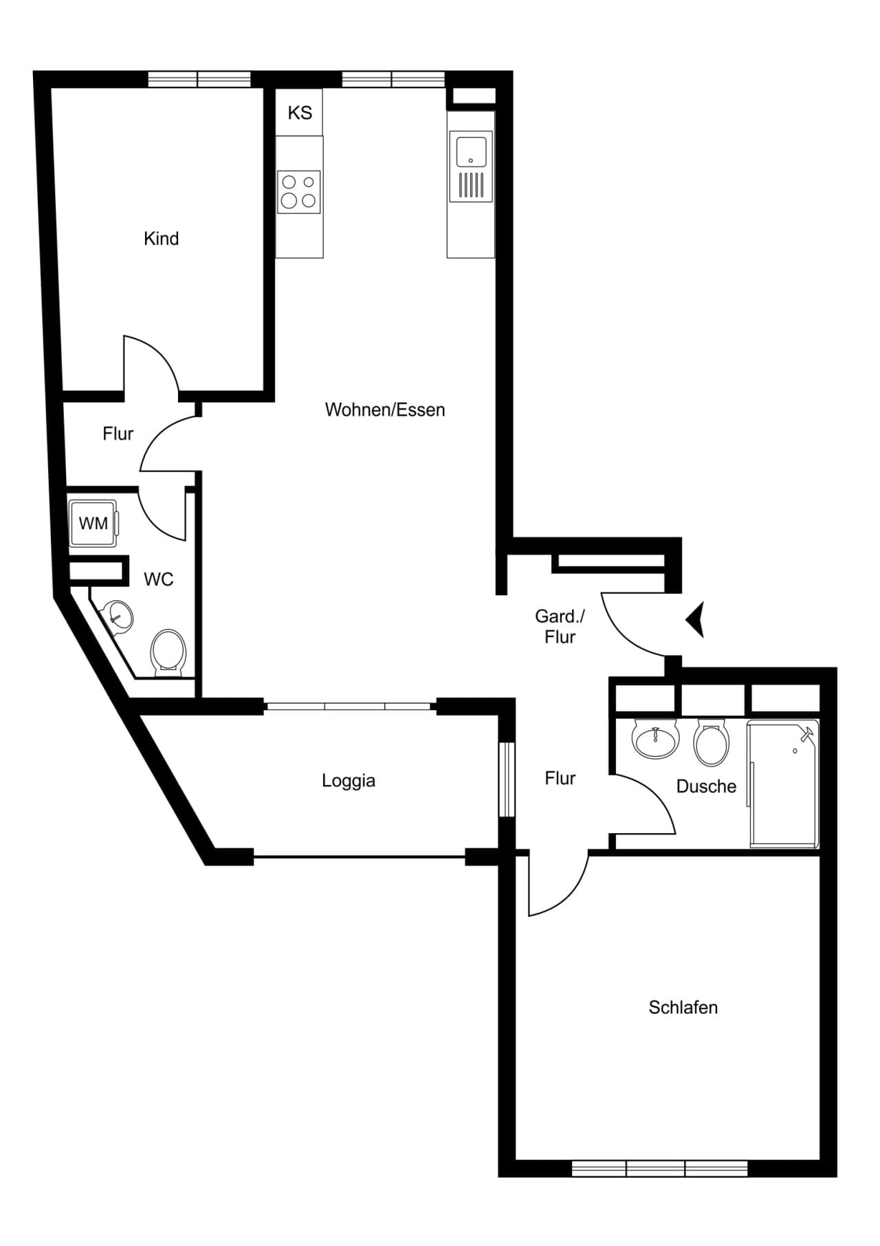 Etagenwohnung in Frankfurt am Main – Bild 10