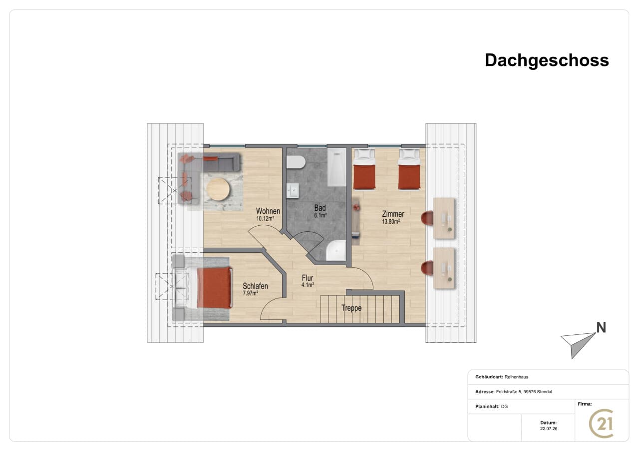 Reihenendhaus in Stendal – Bild 19