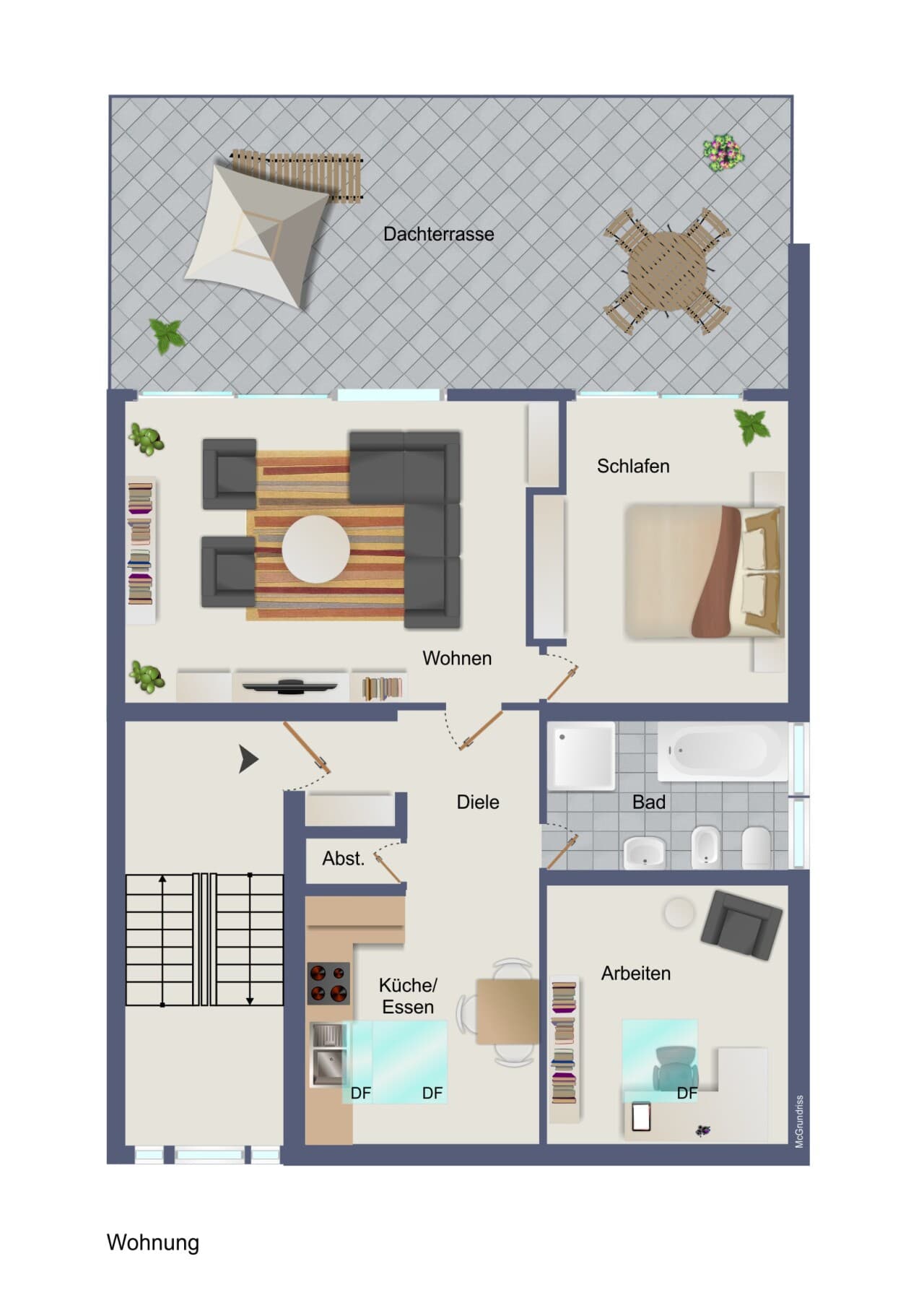Dachgeschosswohnung in Gifhorn – Bild 14