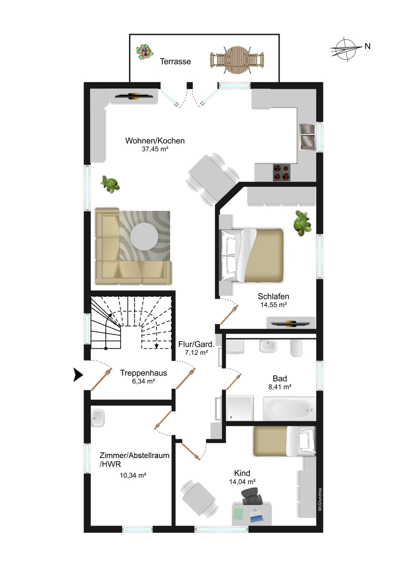 Erdgeschosswohnung in Gießen – Bild 11