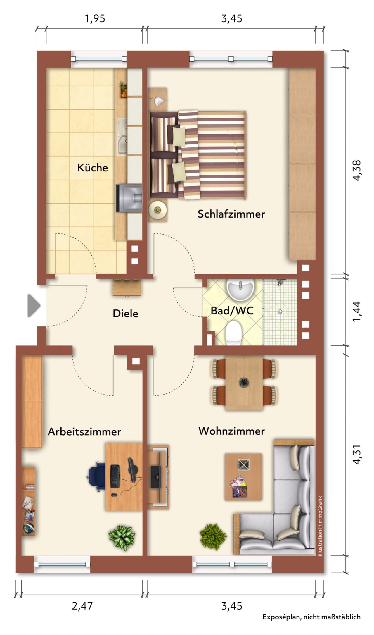 Etagenwohnung in Bochum – Bild 5
