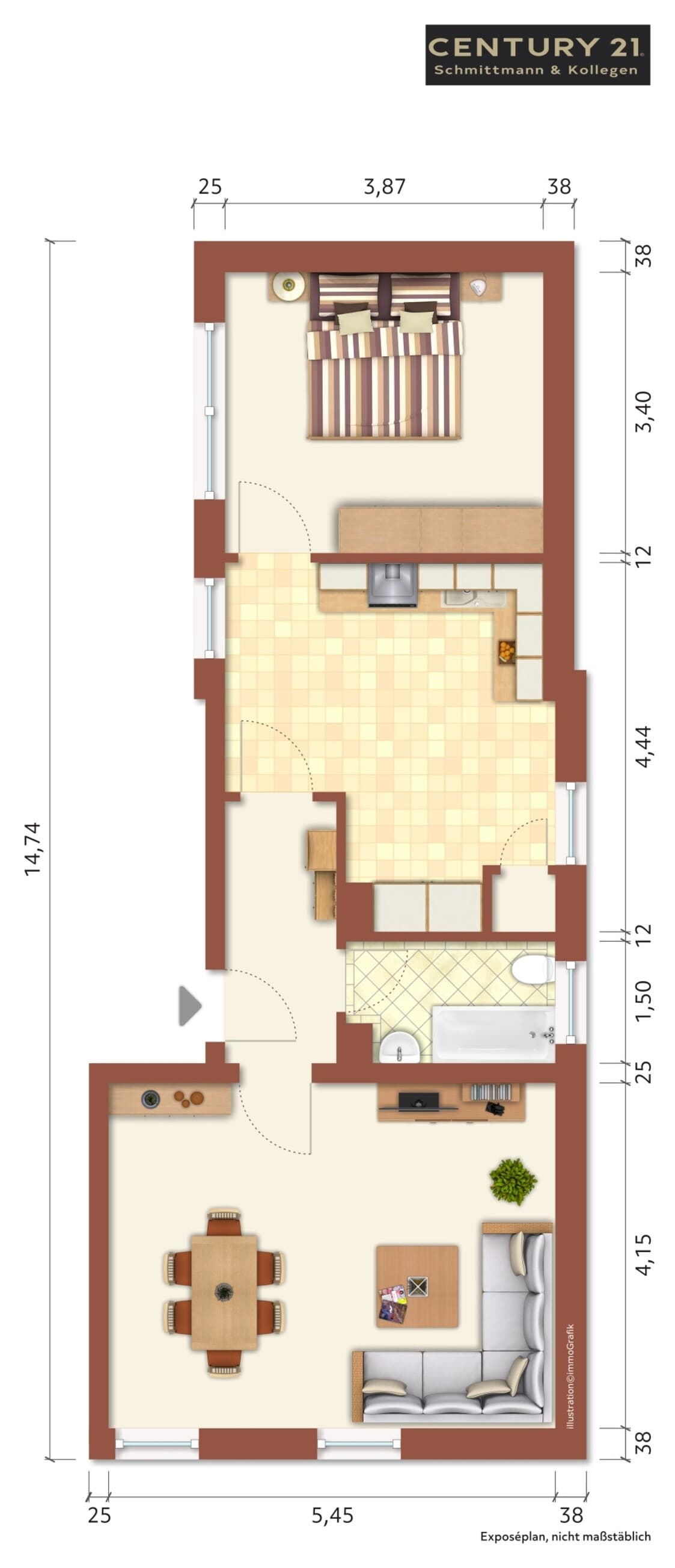 Etagenwohnung in Herne – Bild 15