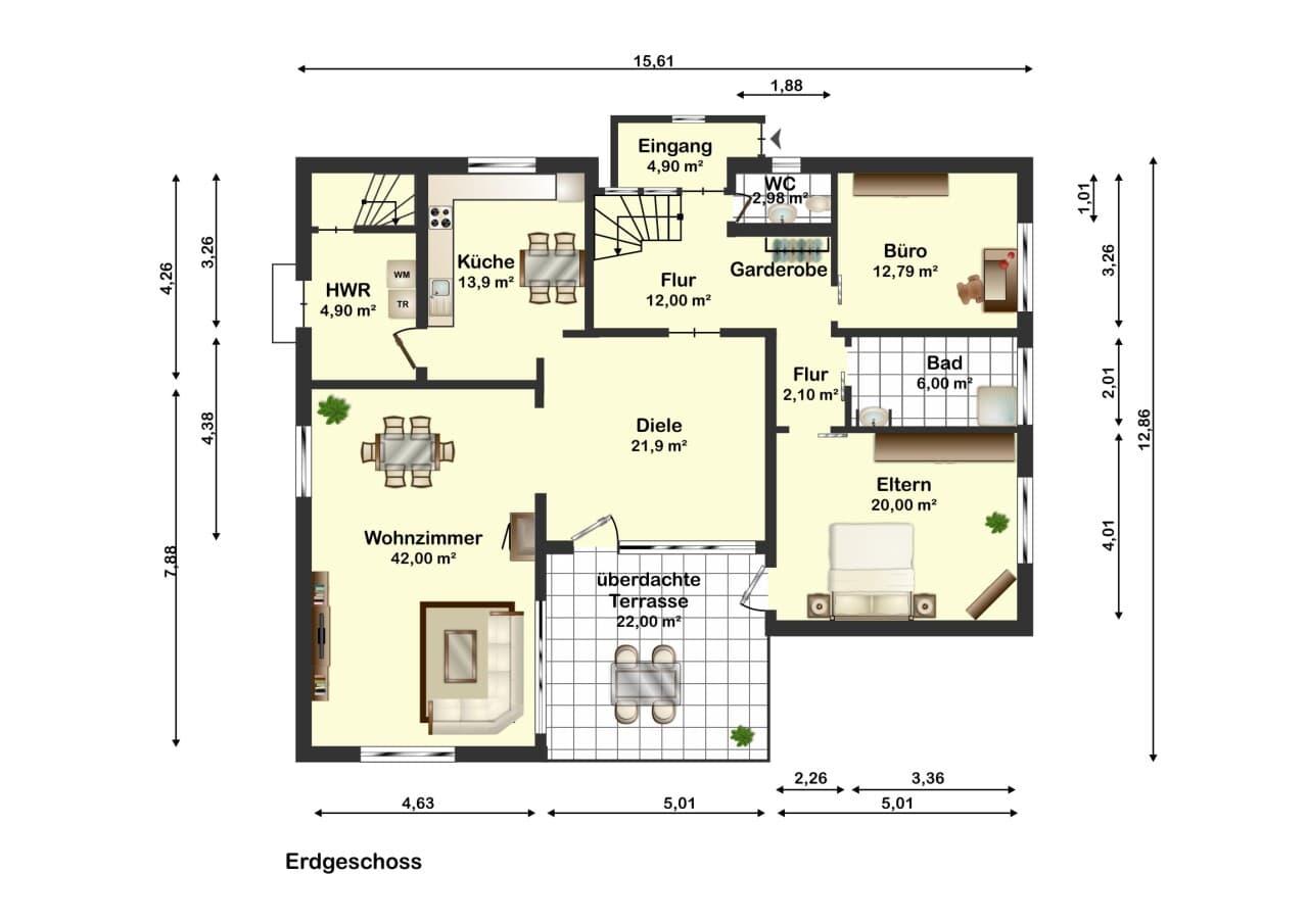 Einfamilienhaus in Hemsbünde – Bild 27