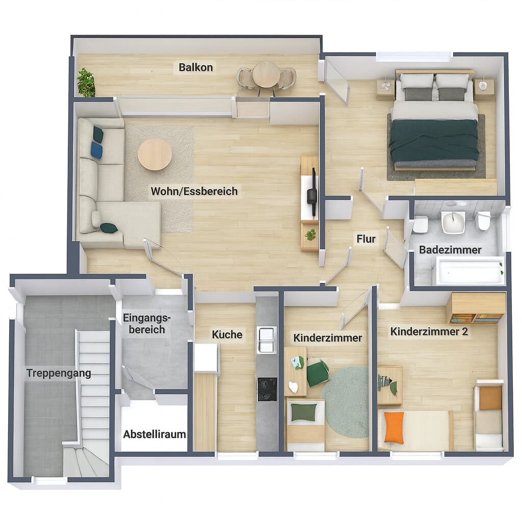 Etagenwohnung in Burgkirchen – Bild 21