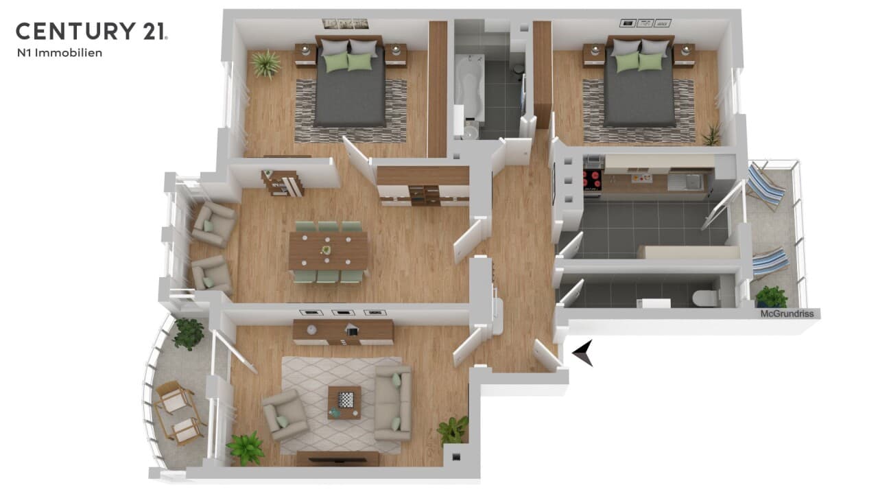 Etagenwohnung in Nürnberg – Bild 6