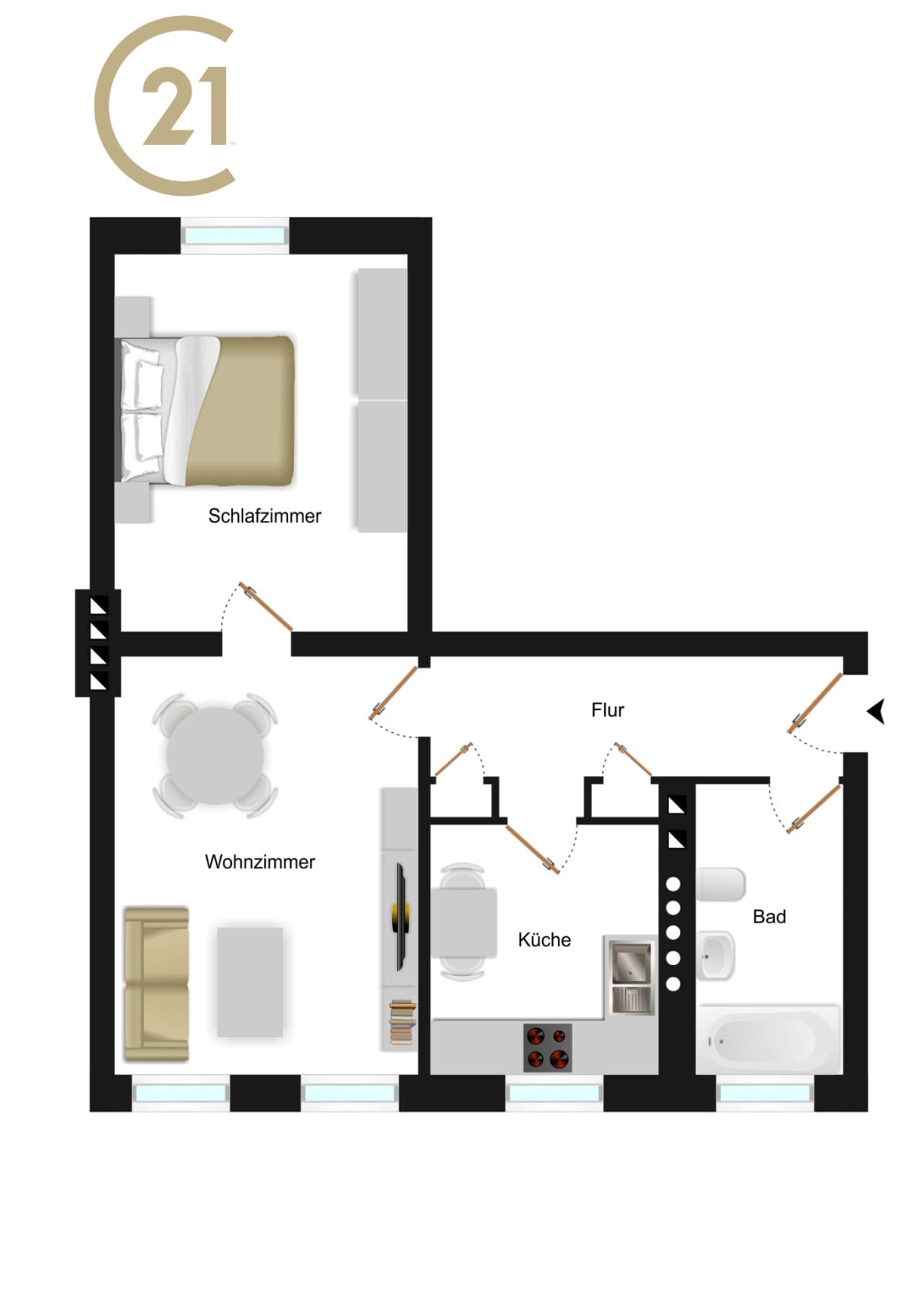 Etagenwohnung in Erkner – Bild 5