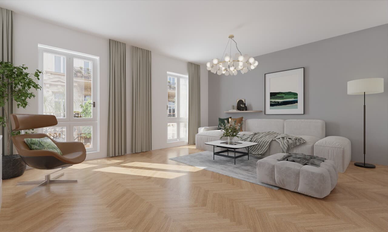 Etagenwohnung in Wiesbaden – Bild 2