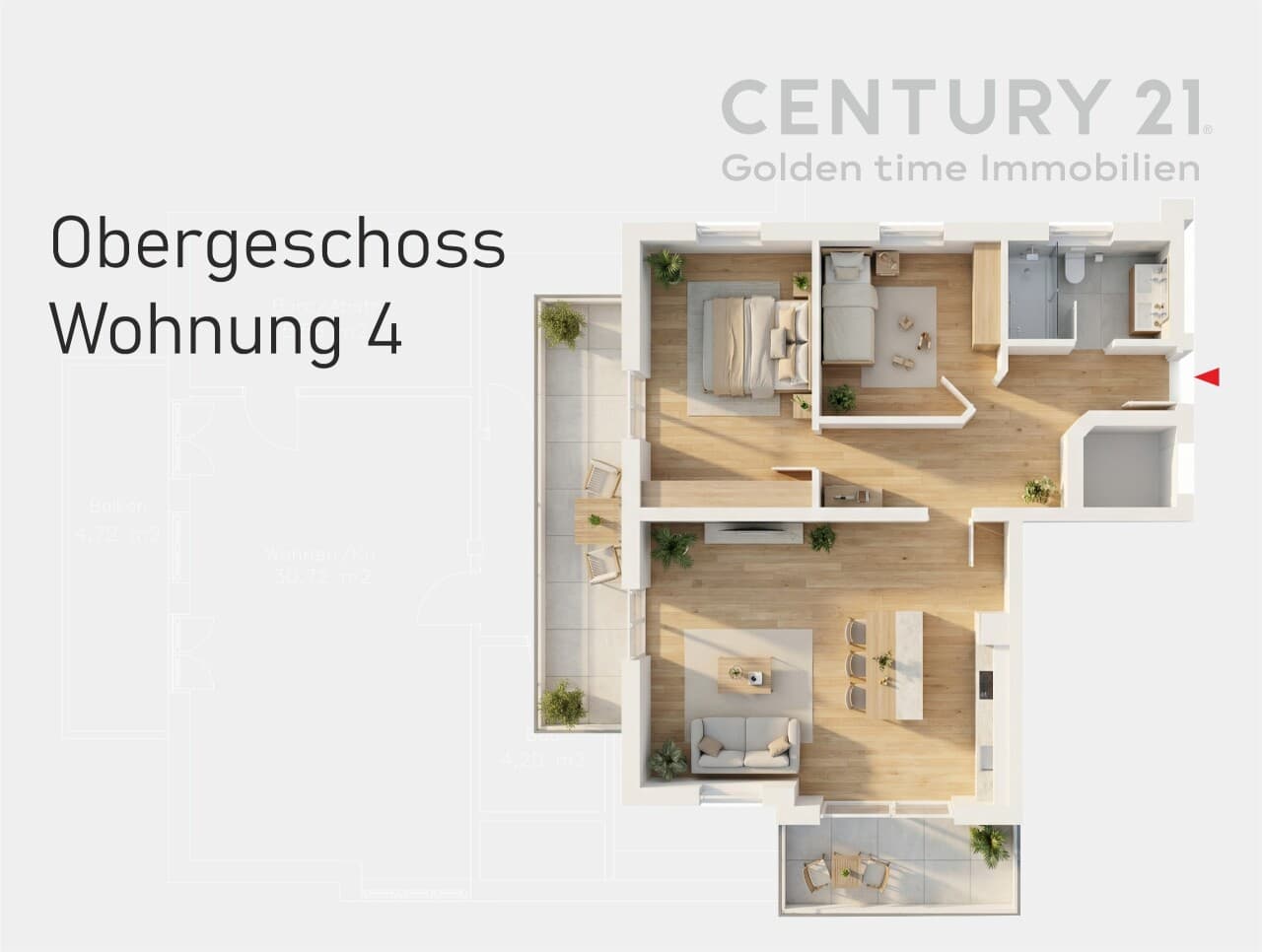 Etagenwohnung in Trostberg – Bild 3