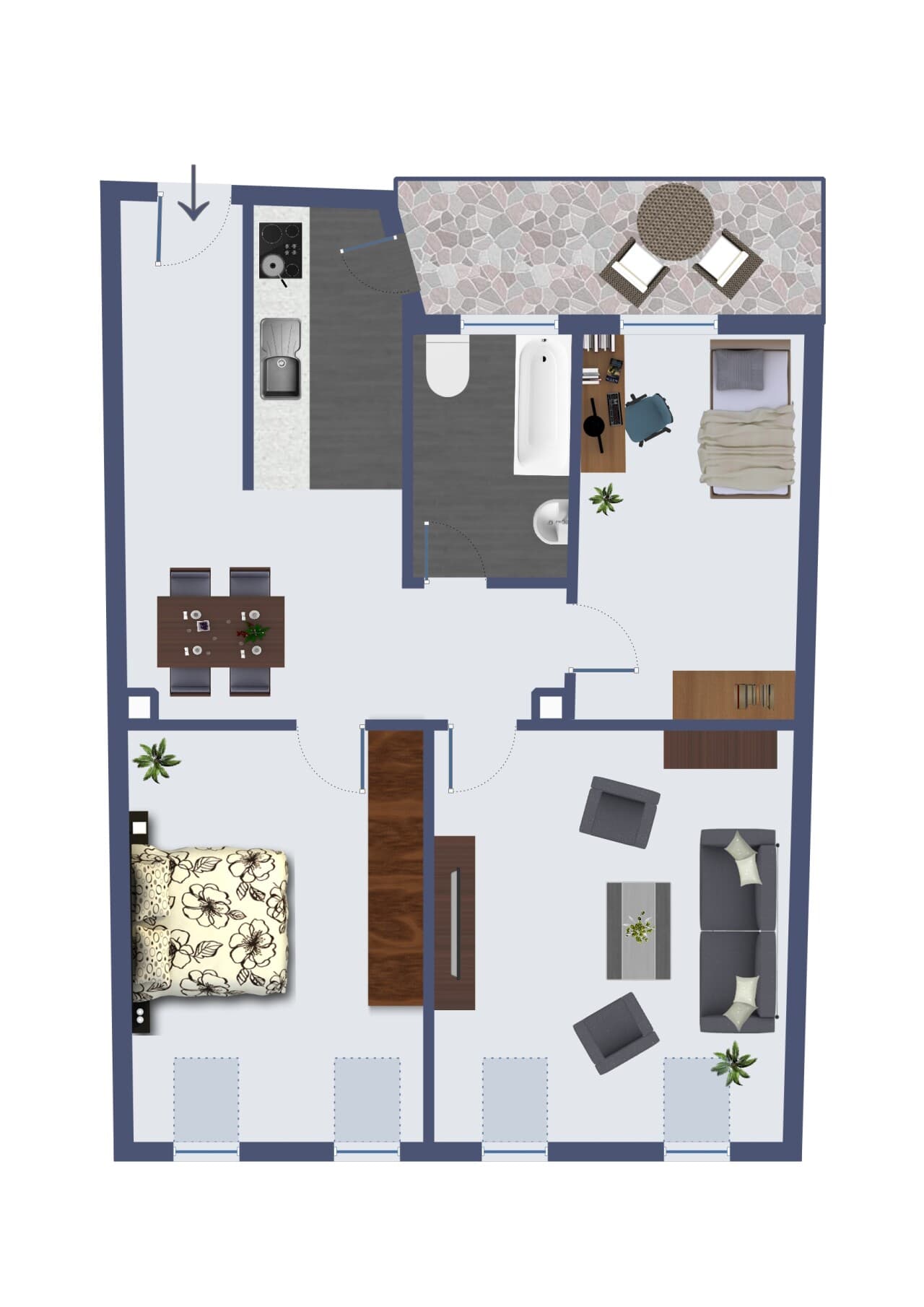Etagenwohnung in Gera – Bild 21
