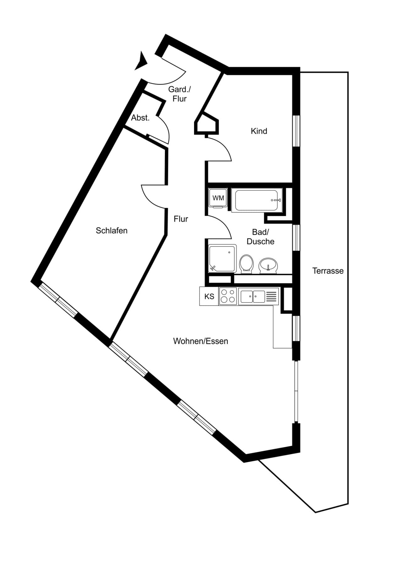 Etagenwohnung in Frankfurt am Main – Bild 8
