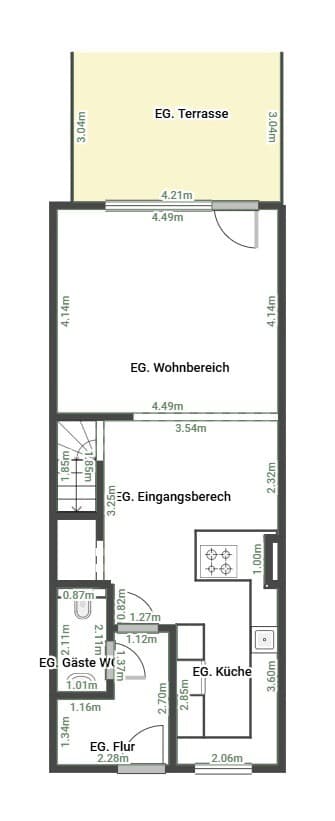 Reiheneckhaus in Burgkirchen – Bild 19
