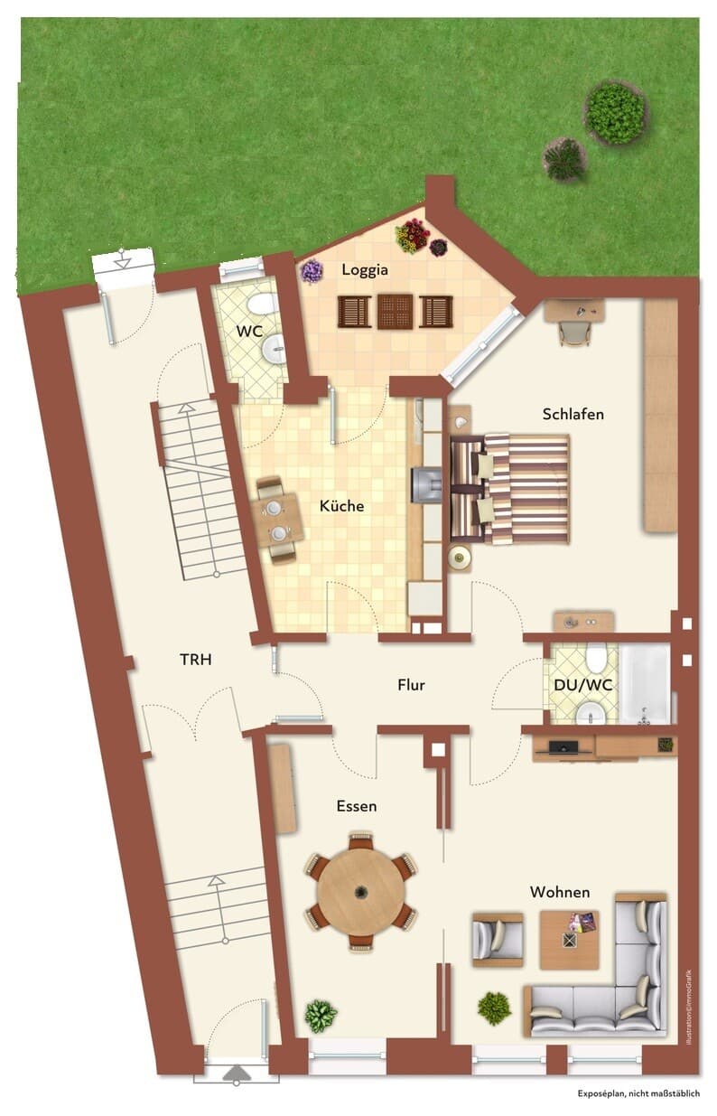 Terrassenwohnung in Dortmund - Kaiserviertel – Bild 21
