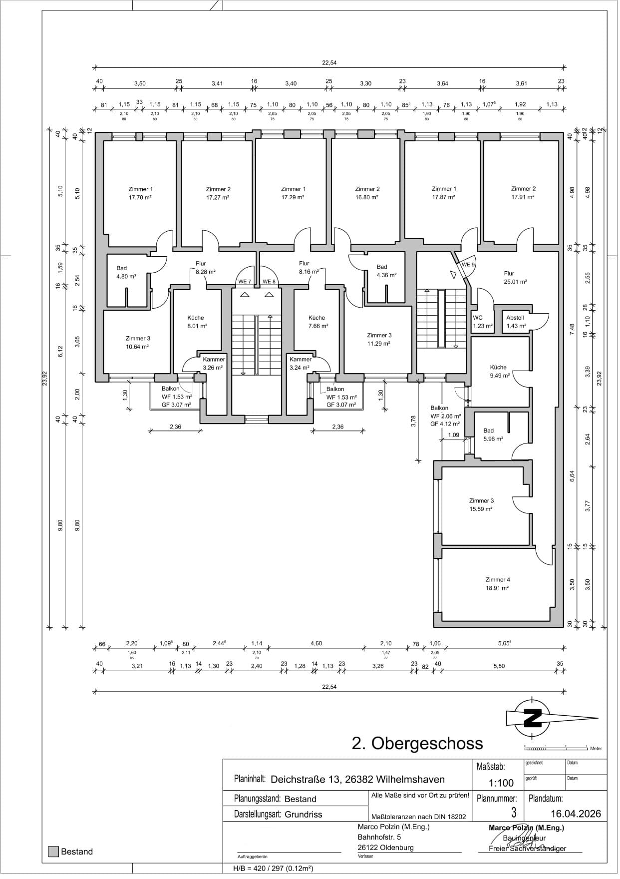 Mehrfamilienhaus in Wilhelmshaven – Bild 22
