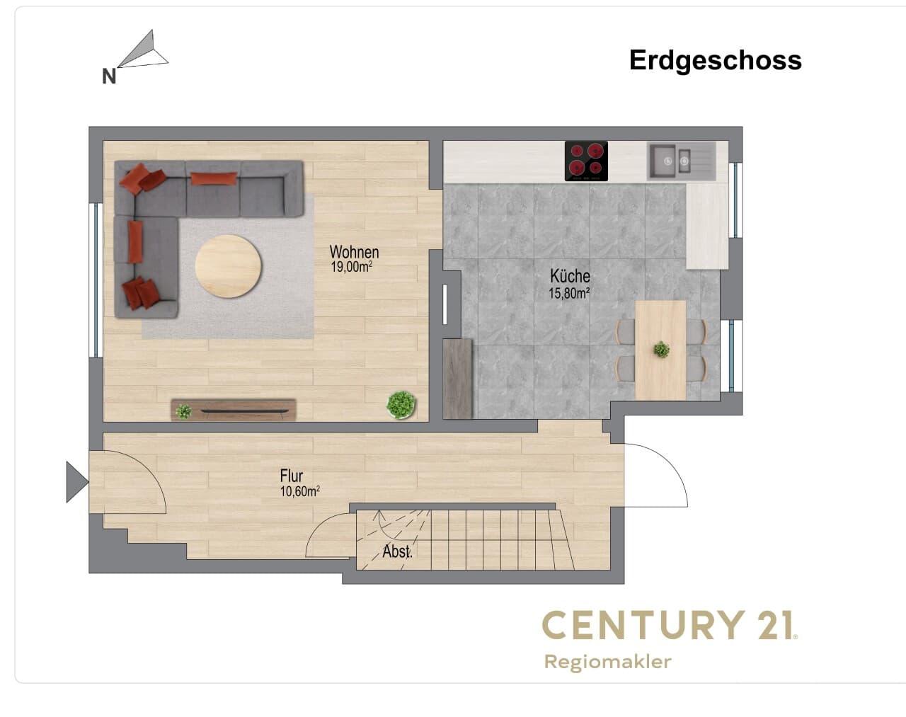 Reihenmittelhaus in Aken – Bild 10