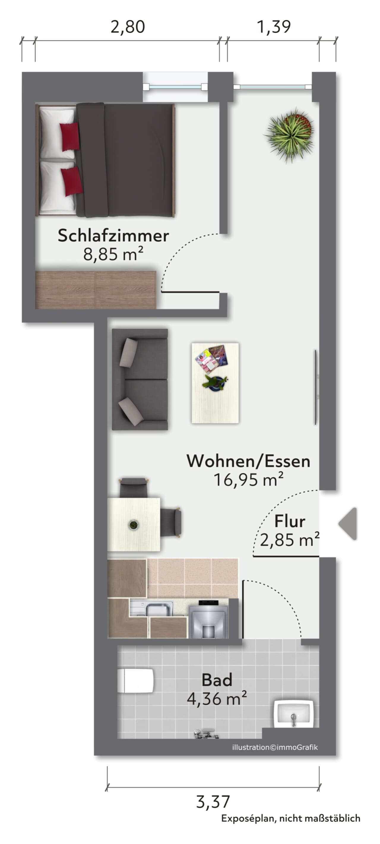 Erdgeschosswohnung in Dortmund - Hostedde – Bild 14