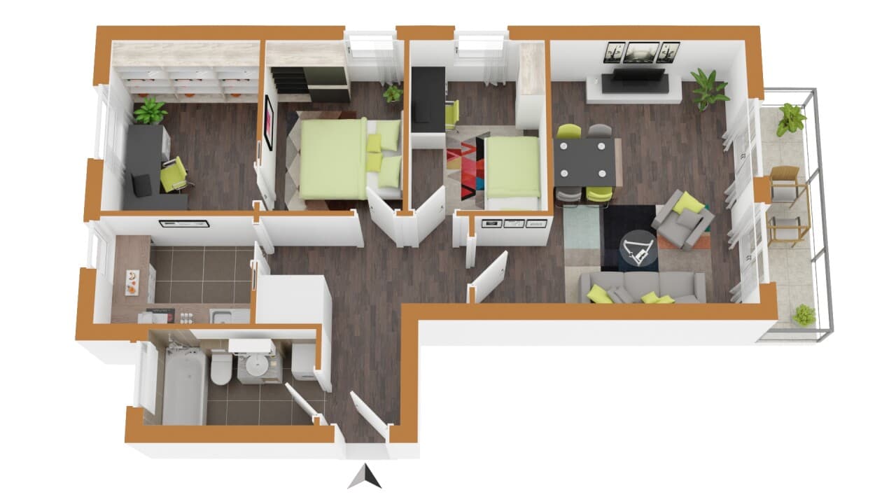 Etagenwohnung in Göhren – Bild 3