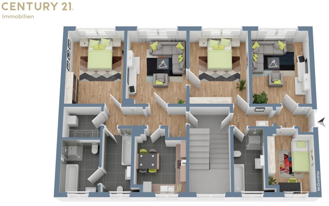 Etagenwohnung in Blankenhagen – Bild 13