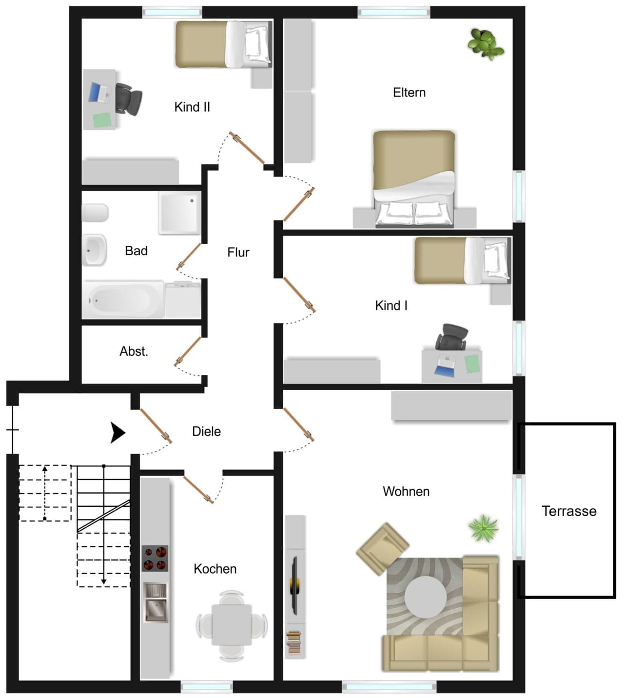 Wohnung in Braunfels – Bild 4