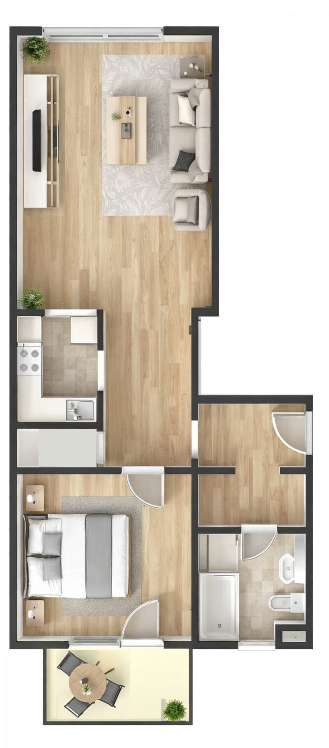 Etagenwohnung in Gera – Bild 10