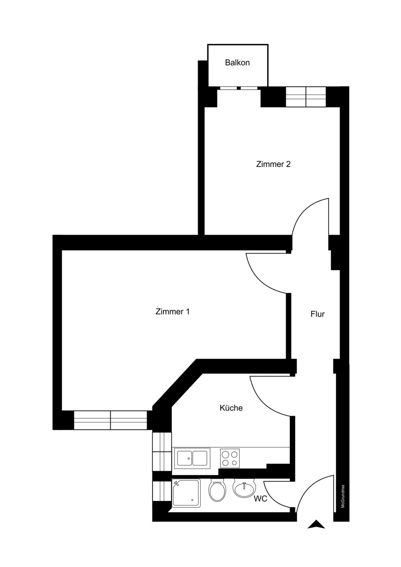 Etagenwohnung in Berlin – Bild 8