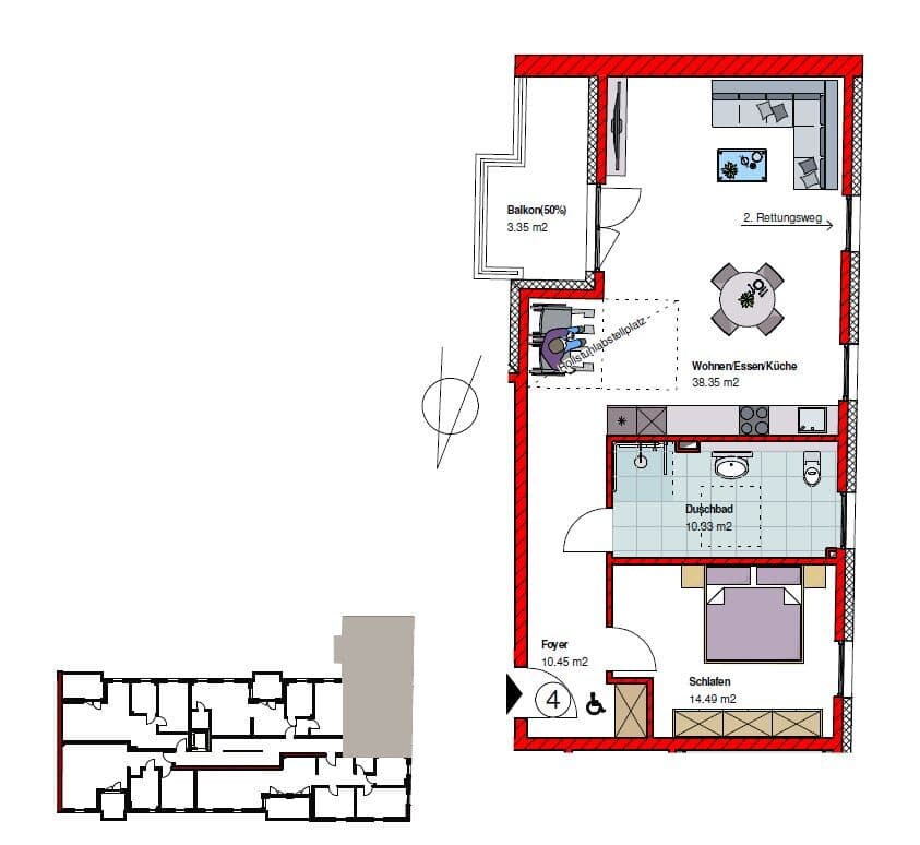 Etagenwohnung in Schwetzingen – Bild 6