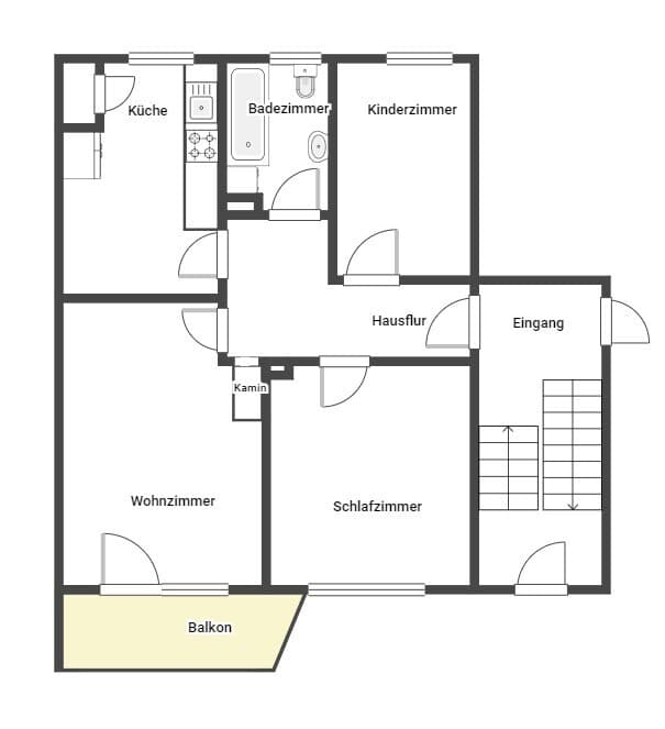 Etagenwohnung in Dachau – Bild 2