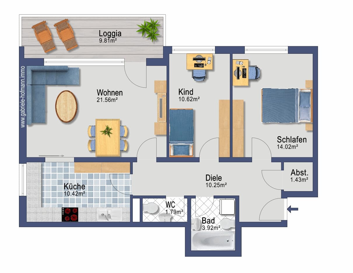 Etagenwohnung in Rheinfelden – Bild 10
