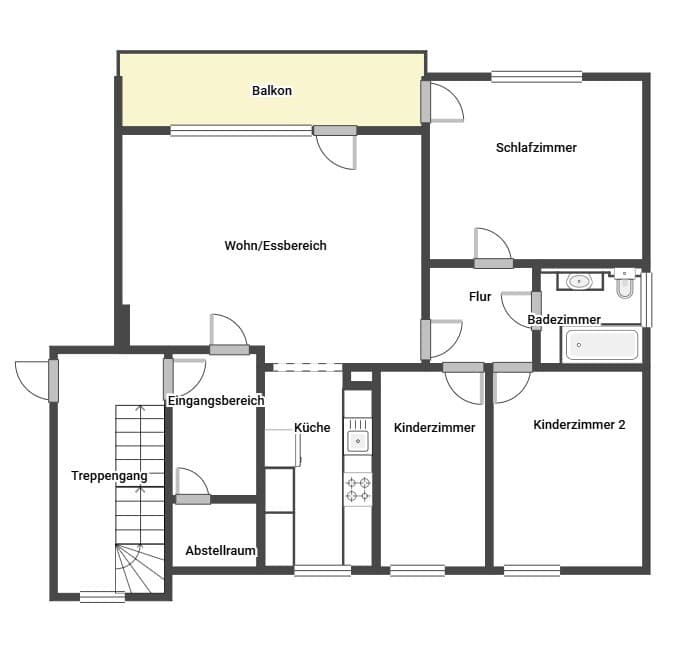 Etagenwohnung in Burgkirchen – Bild 20