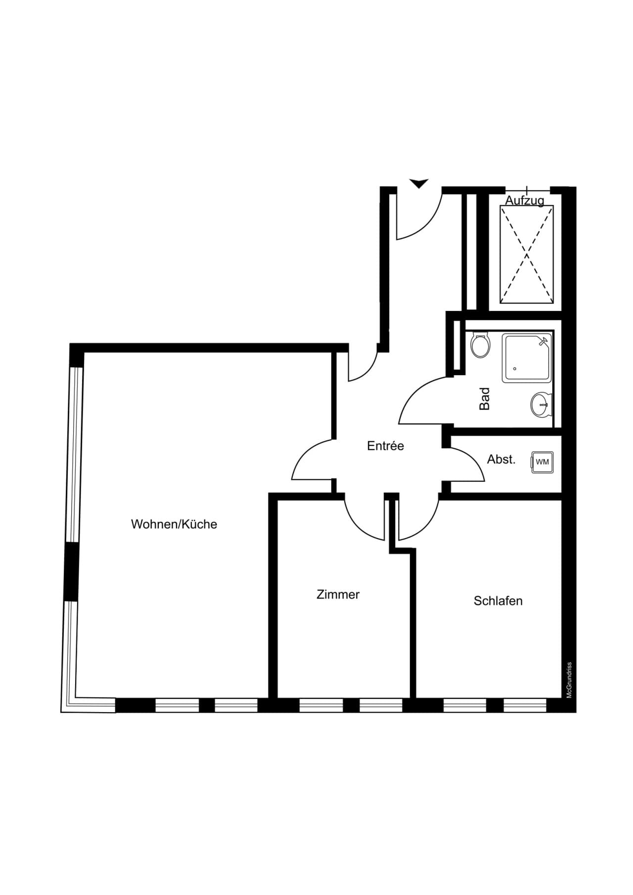 Etagenwohnung in Frankfurt am Main – Bild 10