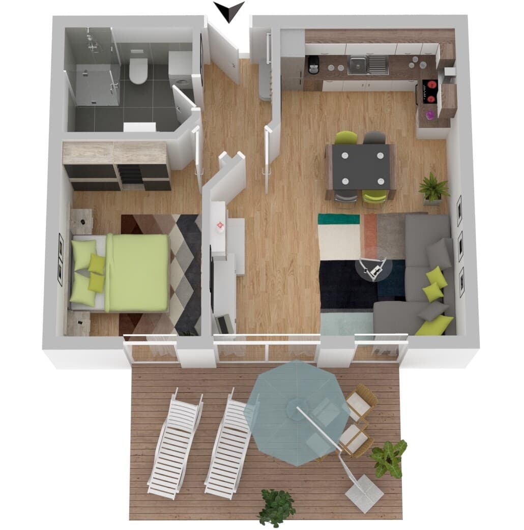 Erdgeschosswohnung in Niendorf – Bild 7