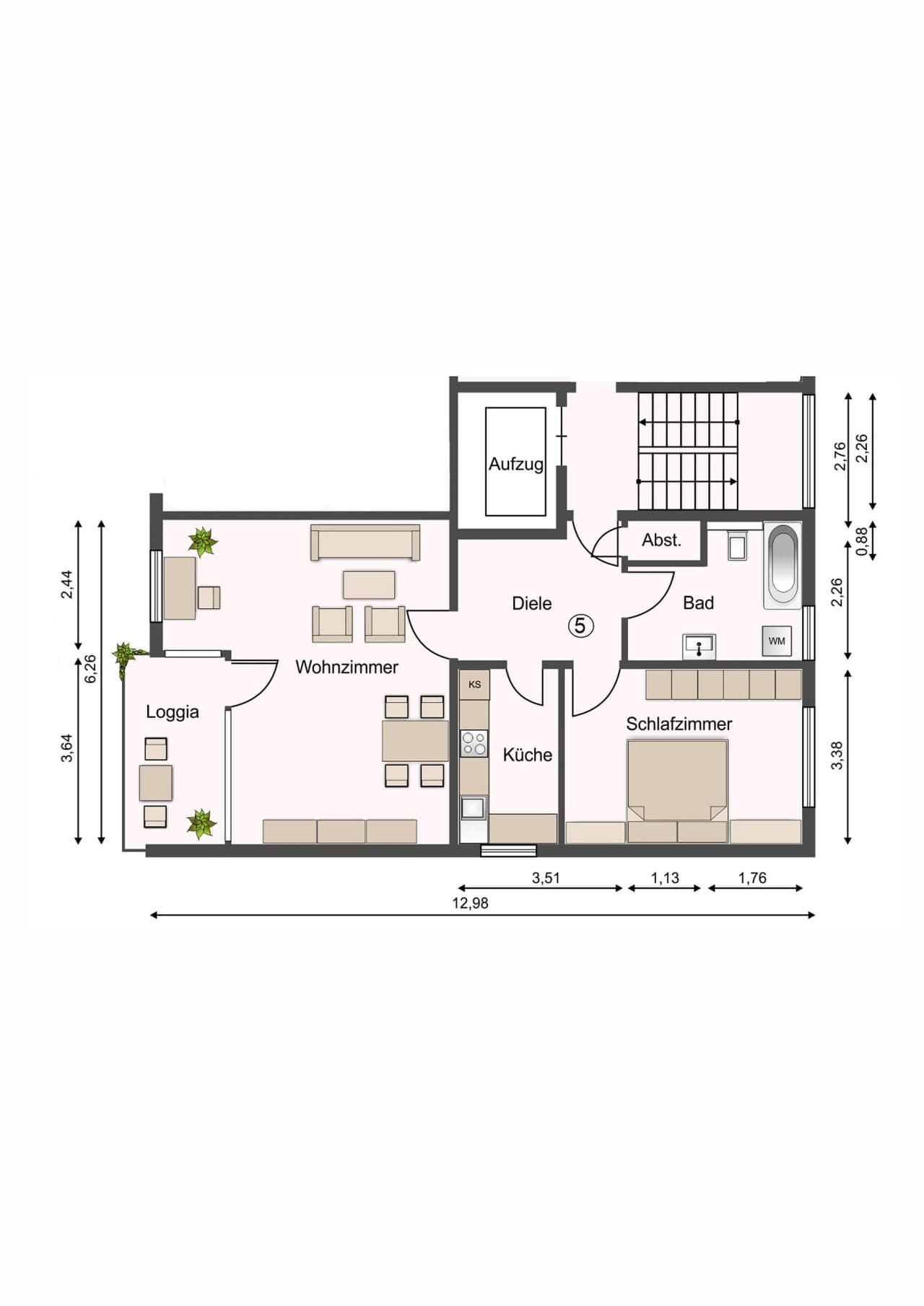 Etagenwohnung in Wilhelmshaven – Bild 16