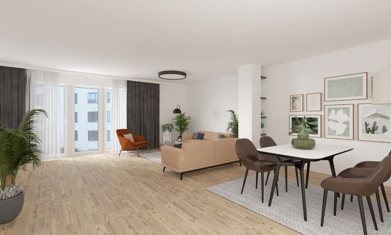 Etagenwohnung in Frankfurt – Bild 3