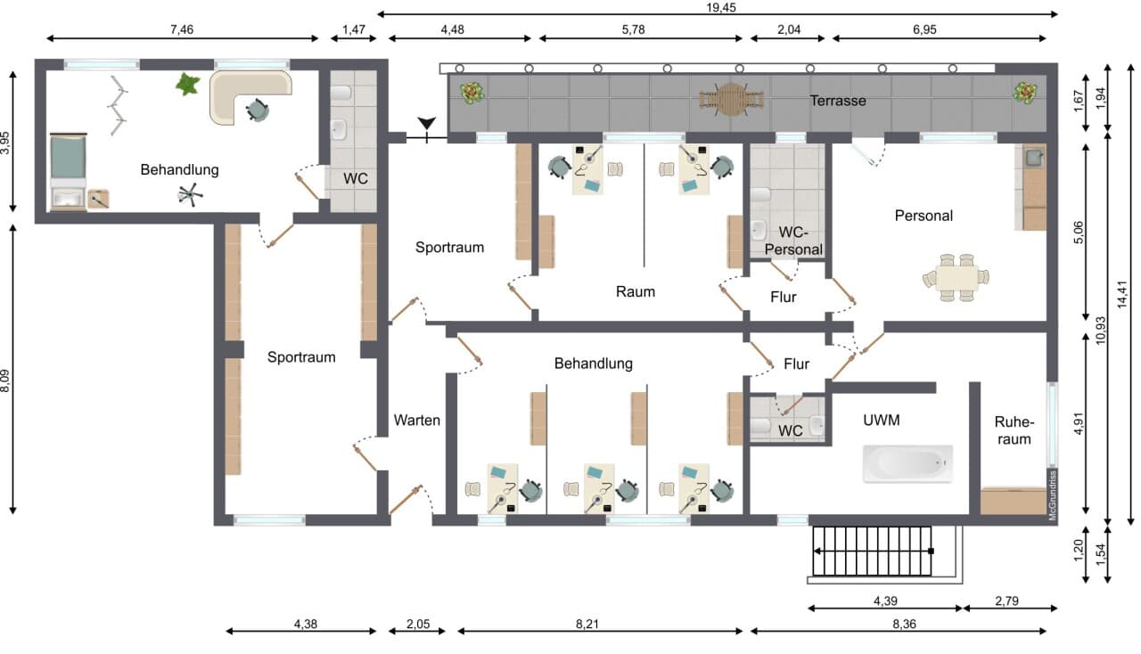 Etagenwohnung in Dobbertin – Bild 11